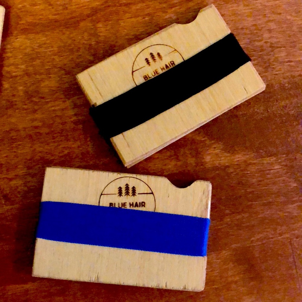 Wooden wallet